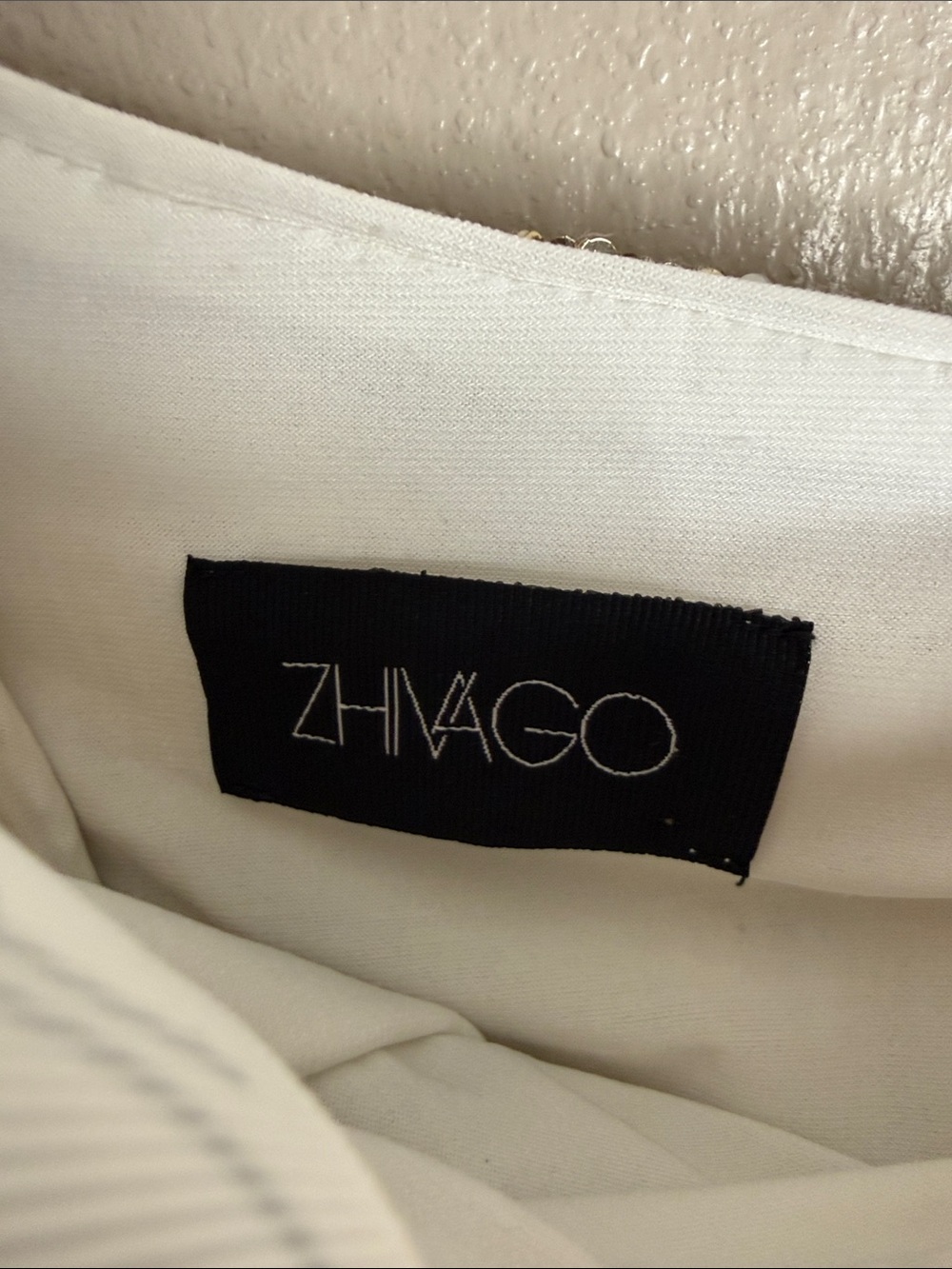 Zhivago Mean Streets Gown Gold Sequins - Picture 7 of 12